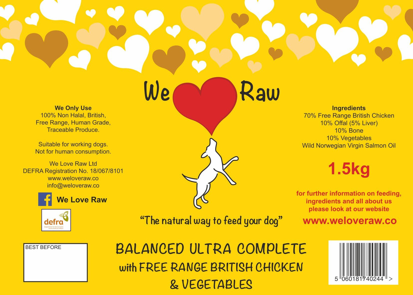 Balanced Ultra Complete: Free Range British Chicken & Vegetables
