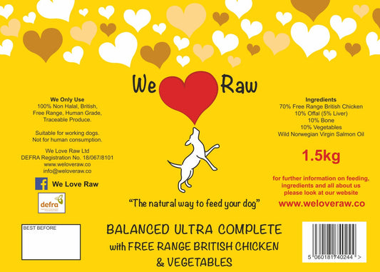 Balanced Ultra Complete: Free Range British Chicken & Vegetables