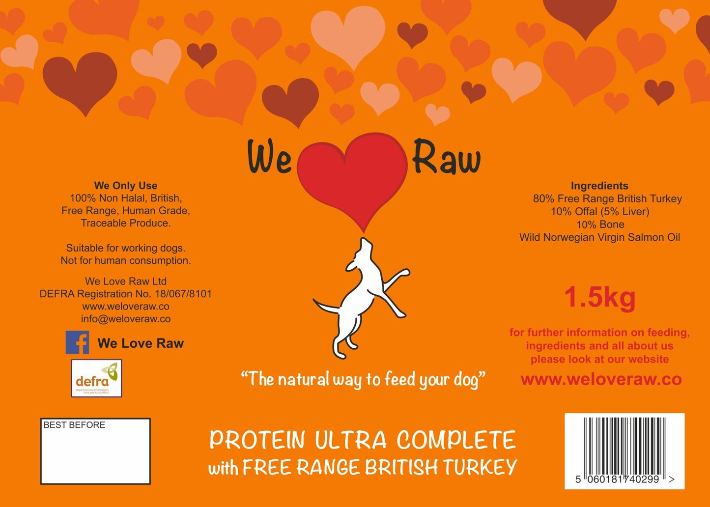 Protein Ultra Complete: Free Range British Turkey
