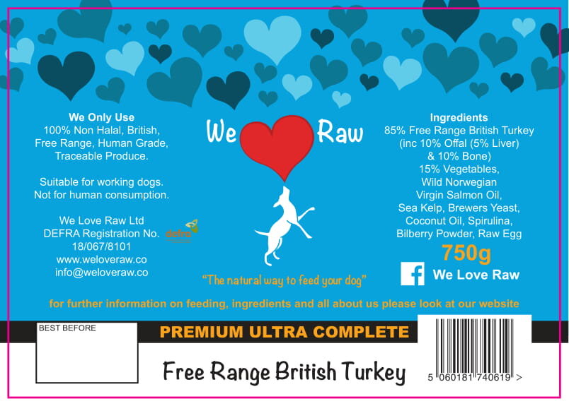 Premium Ultra Complete: Free Range British Turkey