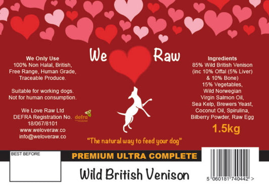 Premium Ultra Complete: Wild British Venison